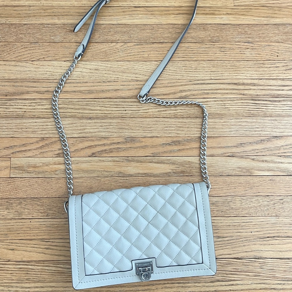 Rebecca Minkoff Leather Quilted Crossbody Bag